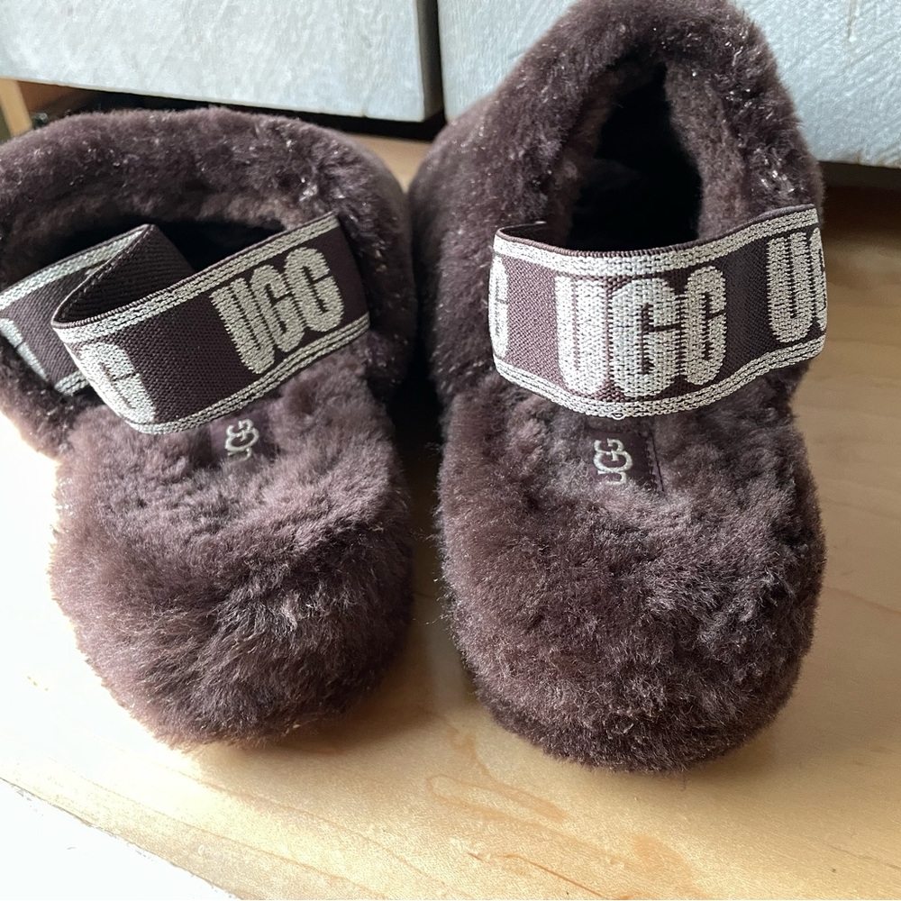 UGG Fluff Yeah Slide Soft Brown Slippers - image 7